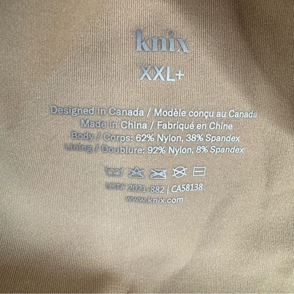 Knix Luxe Lift Pullover Bra Nude Size XXL+ Fits 40D, 40DD, 40E NWT - Picture 3 of 8